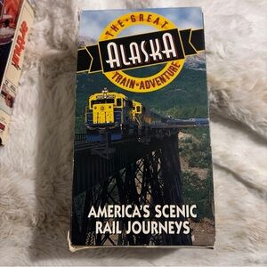 The Great Alaska Train Adventure Box vhs